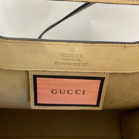 Gucci Ghost Stars Navy Graffiti Tote - Picture 8 of 9